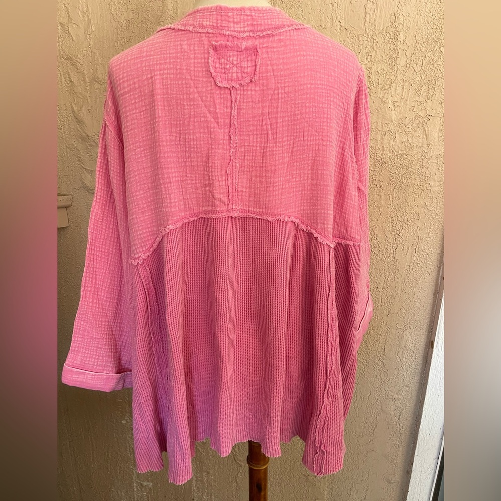 Easel Mineral Washed Top - Picture 5 of 6